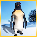 Funny Penguin Live Wallpaper icon