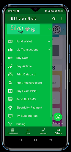 SilverNet - Data & VTU App Screen 3