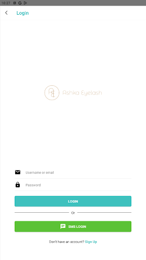 Android application Ashkaeyelash screenshort