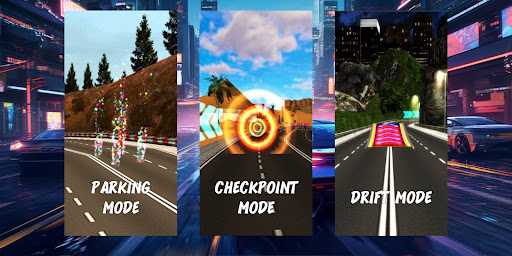 Android application Car Driving - Mission City screenshort