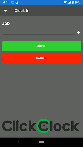 ClickClock Mobile Screen 3