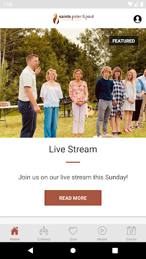 Android application Saints Peter and Paul App screenshort