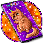 Cover Image of Download Cute Kitty Wallpaper 😻 Unicorn Cat 4K Wallpapers 6.7.5 APK