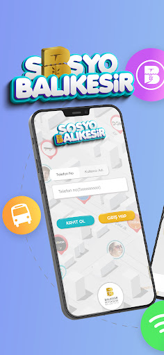 Android application Sosyo Balıkesir screenshort