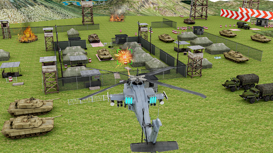 Army helicopter games offline