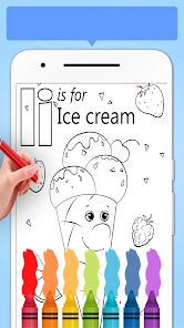 Alphabet Colouring Book Pages 2.1 APK + Mod (Unlimited money) untuk android