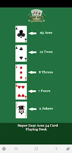 Super Easy Aces Card Game