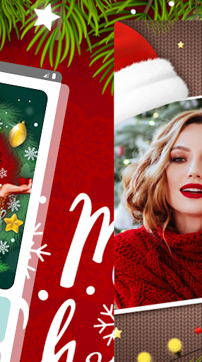 Christmas Photo Frames Editor Screen 2