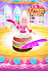 screenshot of Rainbow Princess Cake Maker