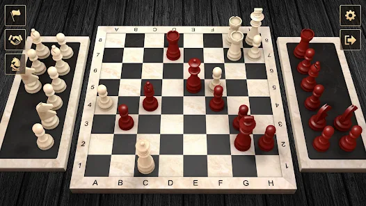 35x35 oder 45x45 cm Holz SCHACH Chess Spiel ШАХМАТЫ Игра Игры Brettspiel 30x30 