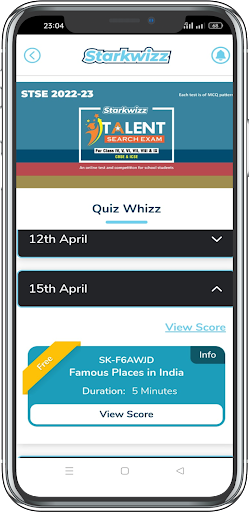 Starkwizz Screen 2