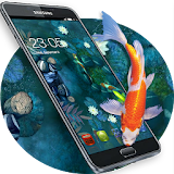 Koi Pond Lucky Fish Theme: Japanese style icon