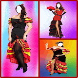 Flamenco Spain Dress Selfie icon