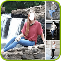 Women Jeans Photo Montage