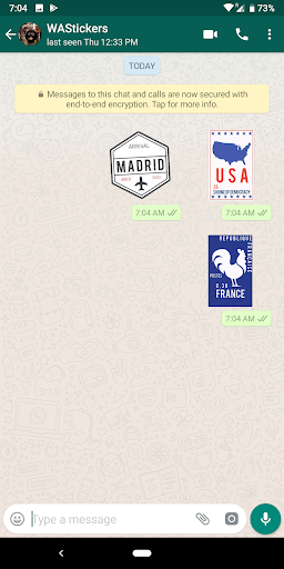 Travel Stickers for WhatsApp Screen 2