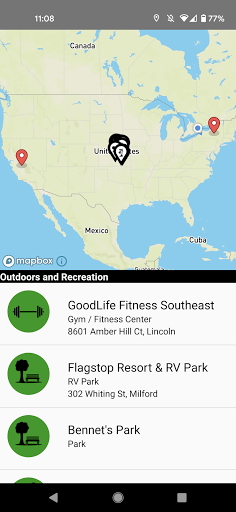 LinkMe - Meet Halfway Screenshot