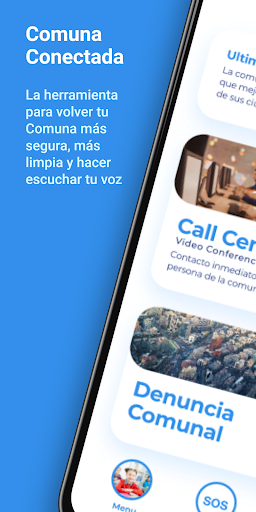 Android application Comuna Conectada screenshort