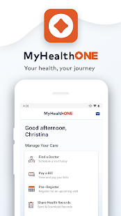 MyHealthONE Screenshot