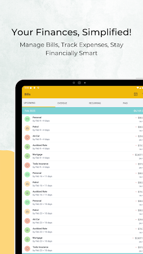 Money Wise Budget and Reminders