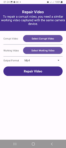 Video Repair Tool (Mp4, Flv) Screen 2