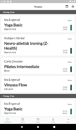 Android application Kjernekraft Oslo screenshort