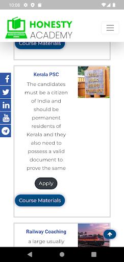Honesty Academy Screen 3
