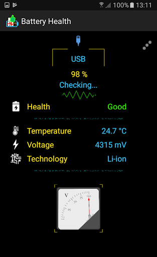 Android application Battery Health Pro screenshort
