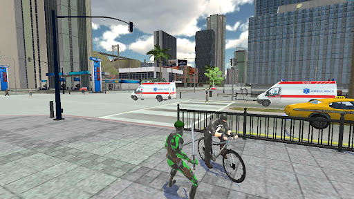 Green Rope Hero: Vegas City apkpoly screenshots 3