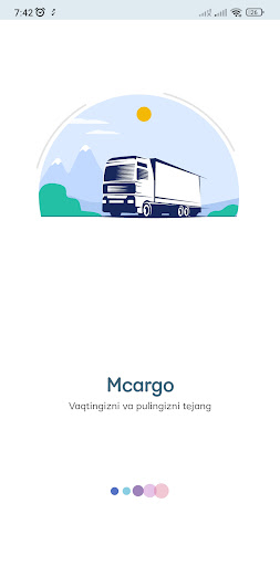 Android application Fergana Logistics Admin screenshort