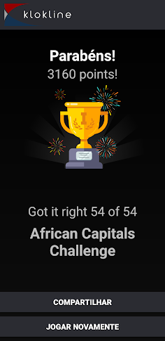 54 African Capitals Challenge - Screenshot 4