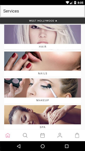 Priv - Salon delivered to you Screen 2