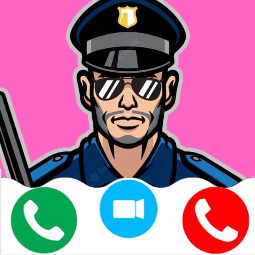 Fake call police : kids police