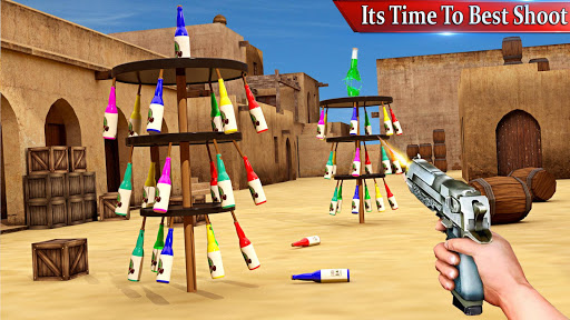 Bottle Shooting Games Offline 3D: Free Games 2021 3.9 screenshots 3