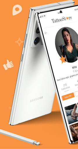 Android application TattooStars screenshort