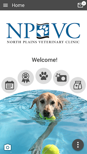Android application North Plains Vet screenshort