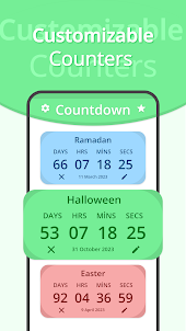 Countdown & Event Tracker App