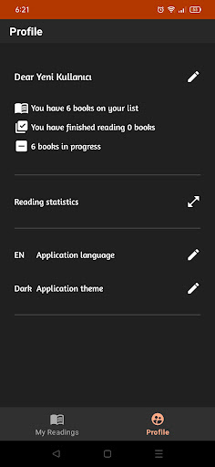 Book Tracking Screen 3