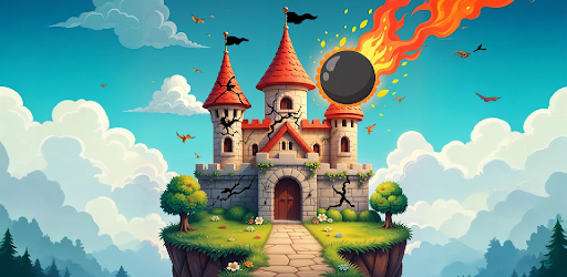 Tower knock down - Cannonball