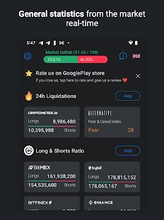 Crypto Trading App by Zyncas Capture d'écran