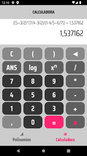 pwr-calculator Screen 2