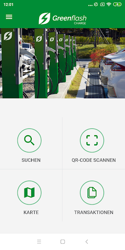 Android application Green Flash Charge screenshort