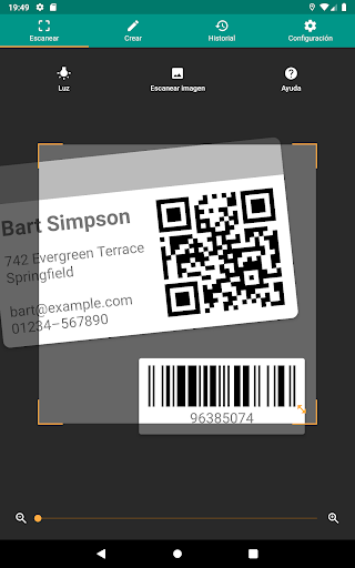 Escáner QR y de barras screenshot 9