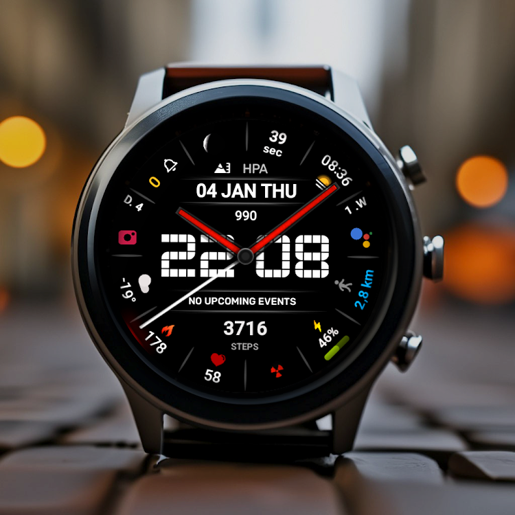 Military MOD Hybrid watchface - New - (Android)