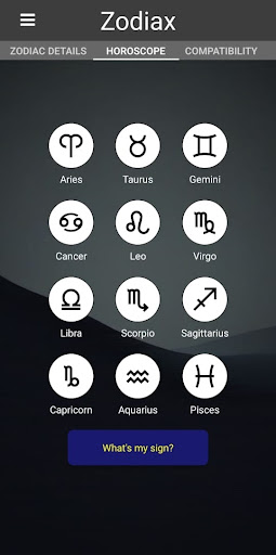 Android application Zodiax - Daily Horoscope screenshort