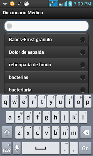 Diccionario Médico Screen 2