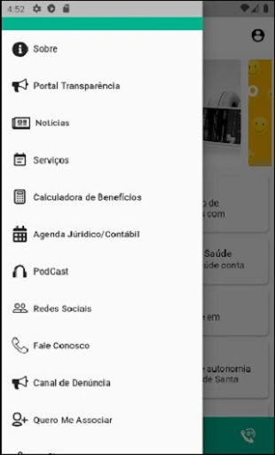 Android application Simers screenshort