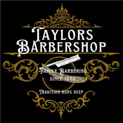 Taylor's Barbershop Logo