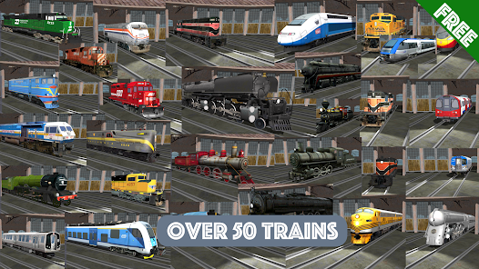 Train Sim APK MOD – Pièces Illimitées (Astuce) screenshots hack proof 1