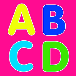 Kuvake-kuva ABC kids! Alphabet, letters