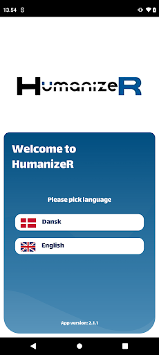 Android application HumanizeR - HR screenshort